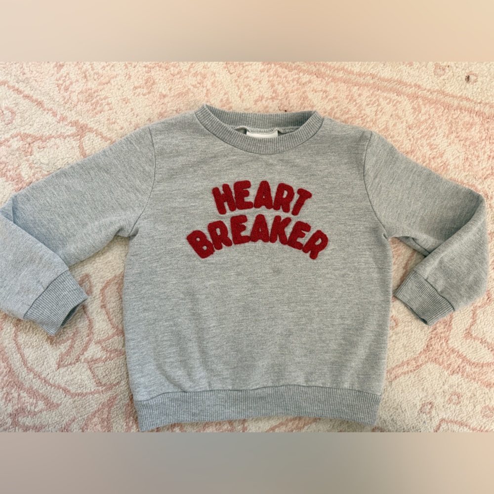 Toddler Boy “Heart Breaker” Sweatshirt
